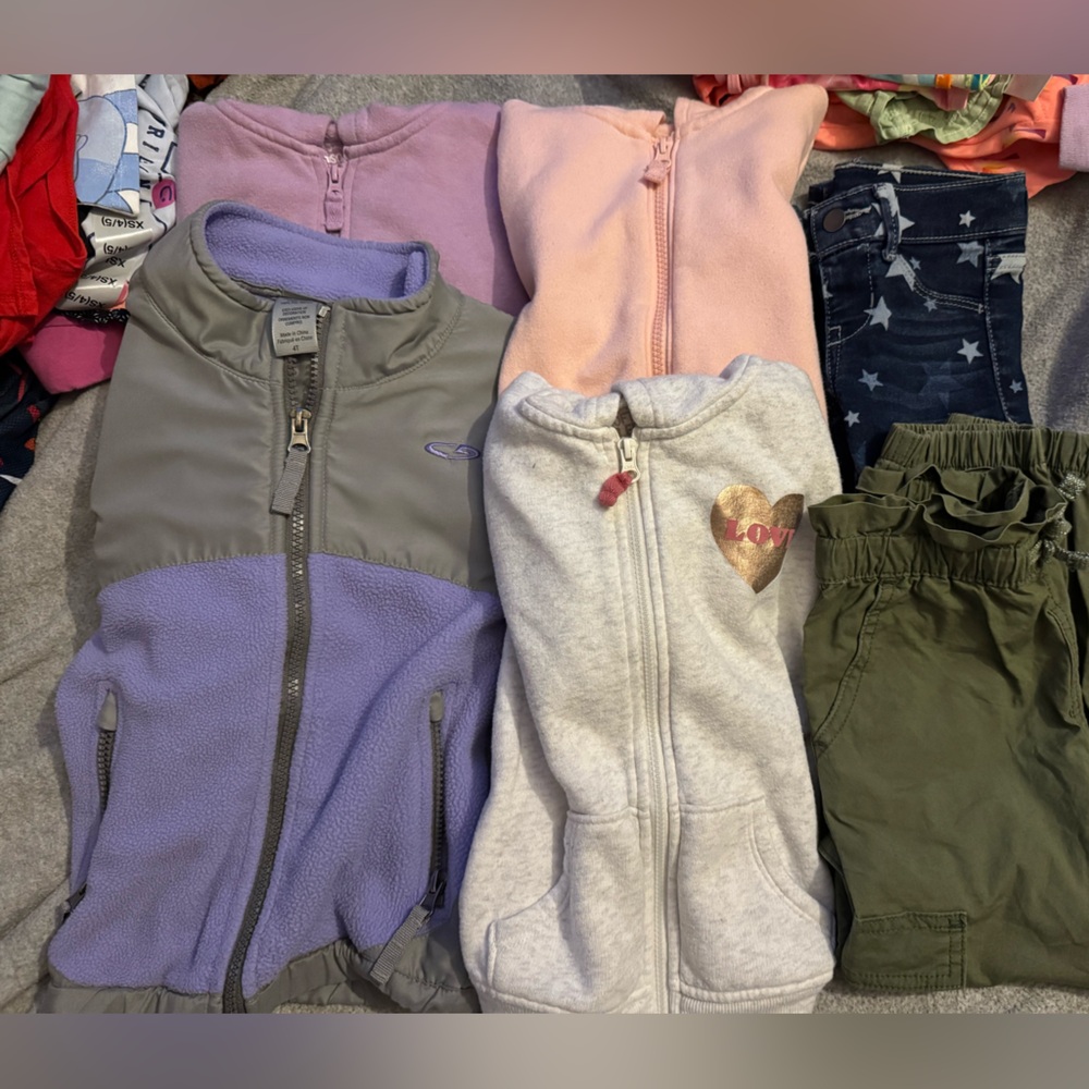 4t girls winter lot